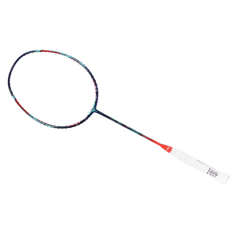Li-Ning Li Ning Wind Powered 9000C Full Carbon Badminton Rackets Professional 675mm Single Racket Blue Red