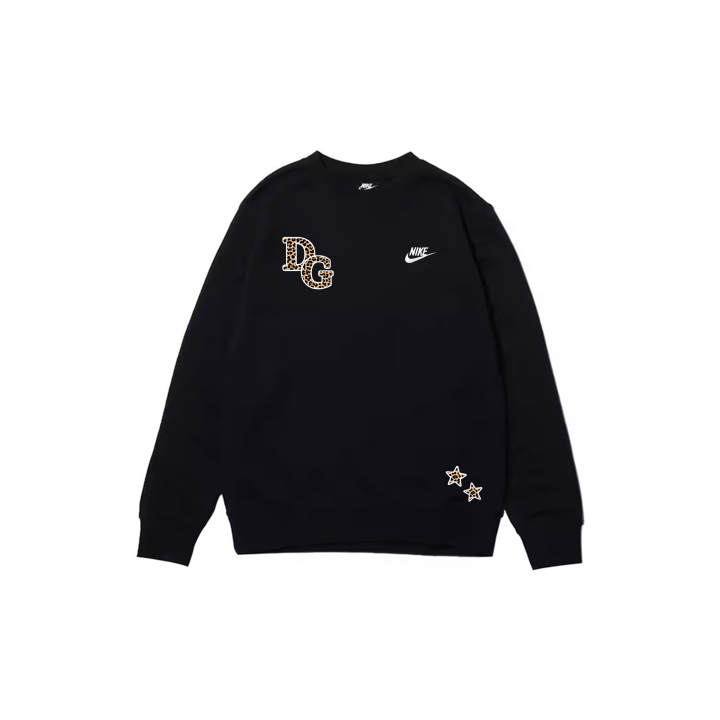Nike Nike Sweatshirts Men's Black Crew Neck Moderate