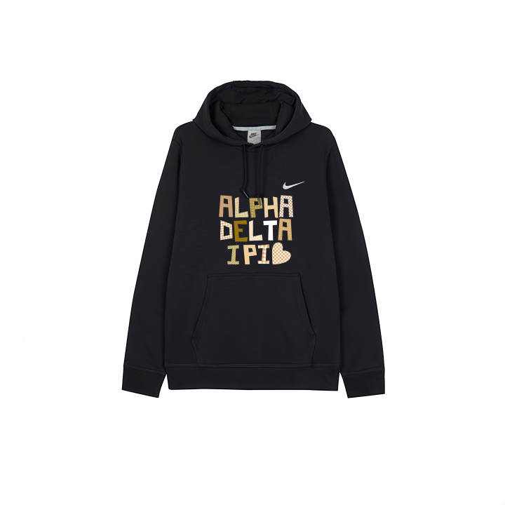 Nike Nike Sweatshirts Men's Black Hooded Moderate