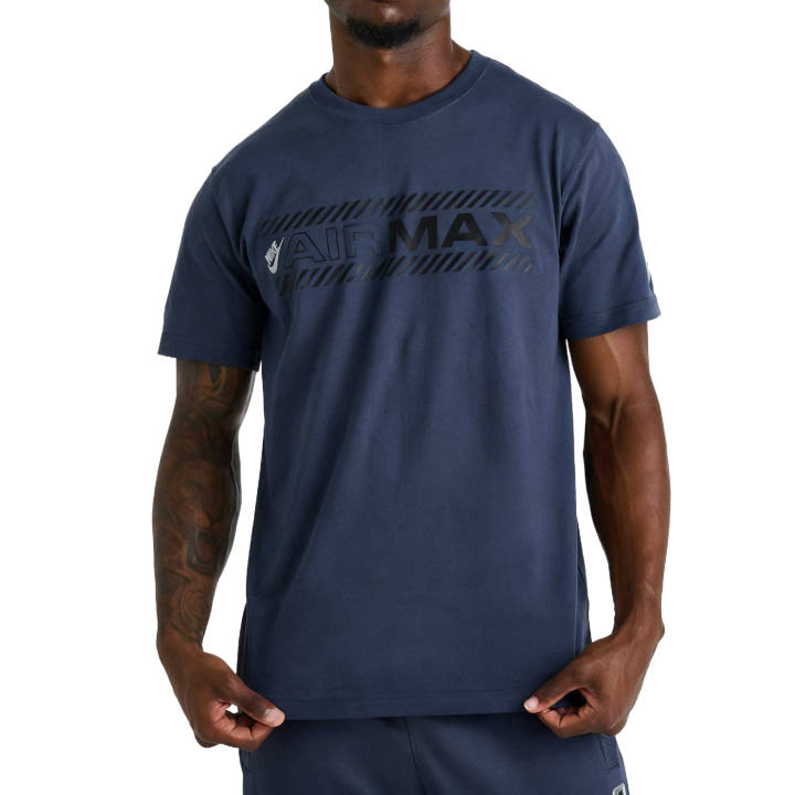 Nike Nike T Shirts Men's Dark Blue Crew Neck