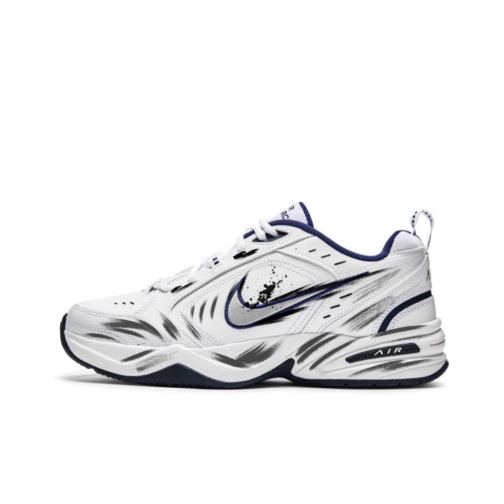 Nike Nike Air Monarch 4 Street Ink Wash Abrasion Resistant Lightweight Height Increasing