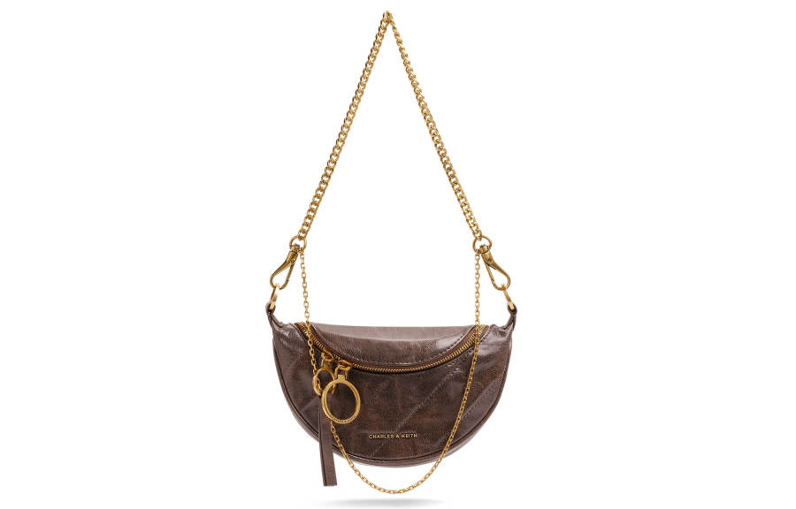 CHARLES&KEITH CHARLES&KEITH Pu Shoulder Bag Regular Women's Multicolor