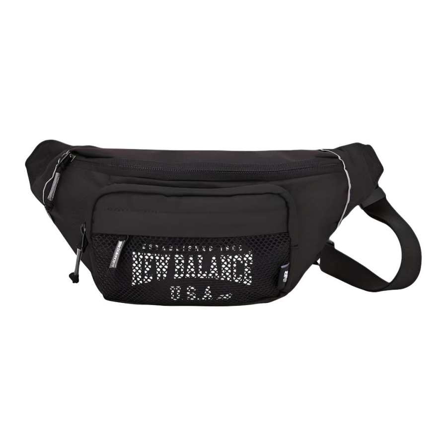 New Balance New Balance Polyester Fanny Pack Large Unisex Black