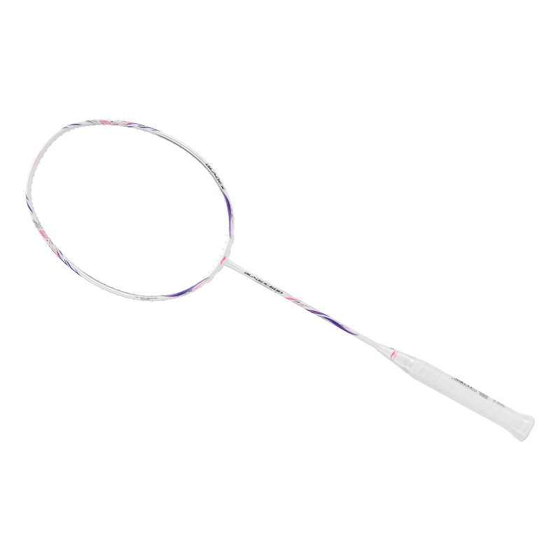 Li-Ning Li Ning Blade Shadow 600 Full Carbon Badminton Rackets Speed Type Enhanced Swing Speed Professional 675MM White