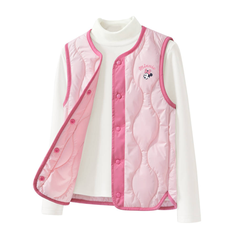 Disney Disney Kids Vests Crew Neck Moderate