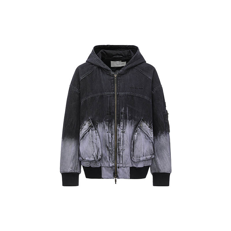 Feng Chen Wang Feng Chen Wang dip-dye denim jacket