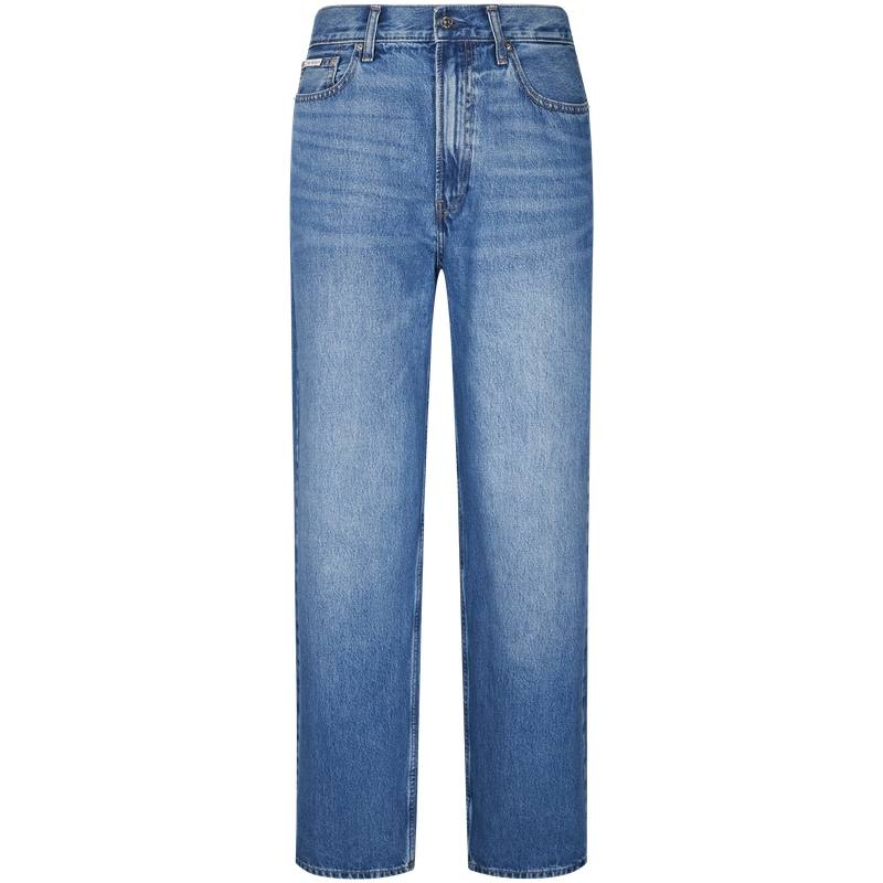 Calvin Klein Jeans Men's 0XD Denim Blue Moderate Wide Leg Pants