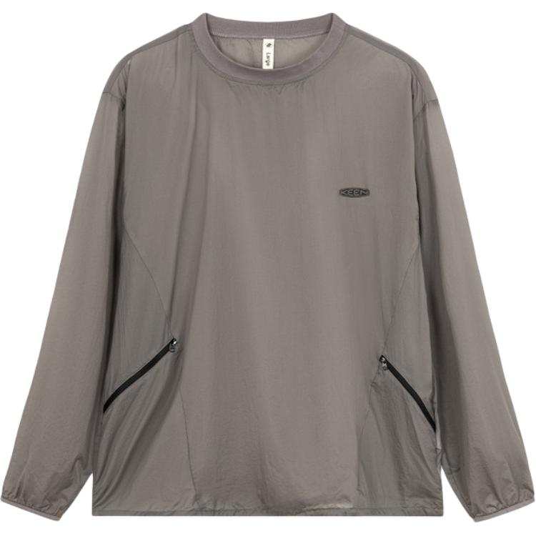 Keen Sweatshirts Unisex Gray Crew Neck Moderate