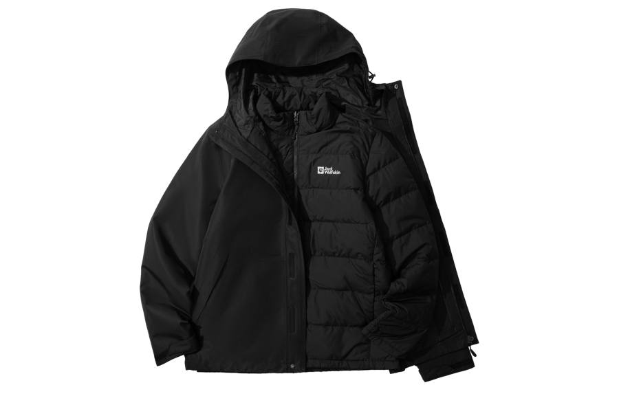 Jack Wolfskin Hiking Urban Living/Travel/Commuting Waterproof, Windproof, Thermal, Quick Dry, Water Repellent