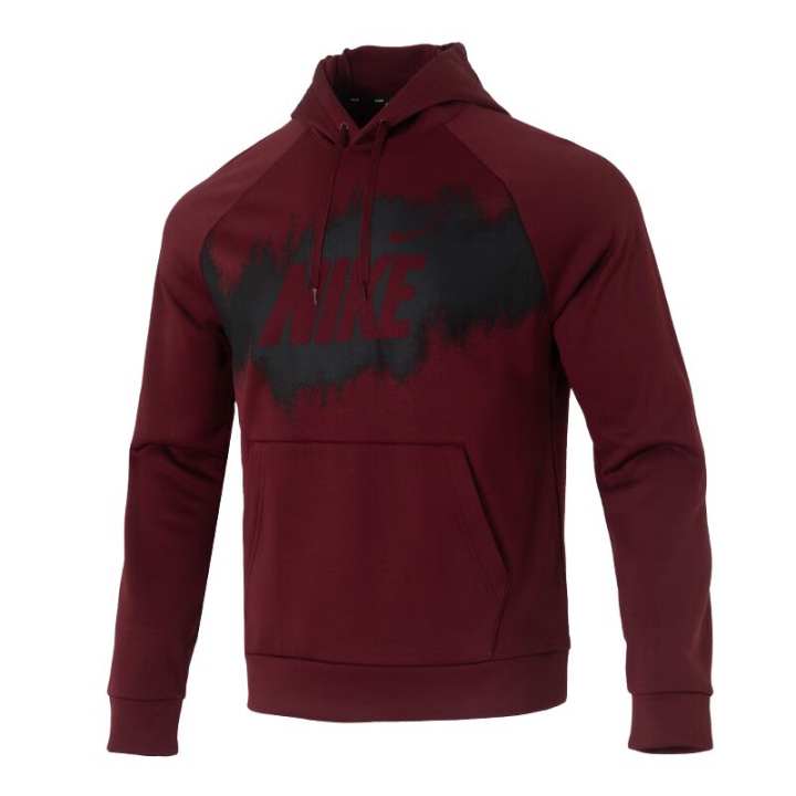 Nike Nike Sweatshirts Men's Dark Red Hooded Moderate