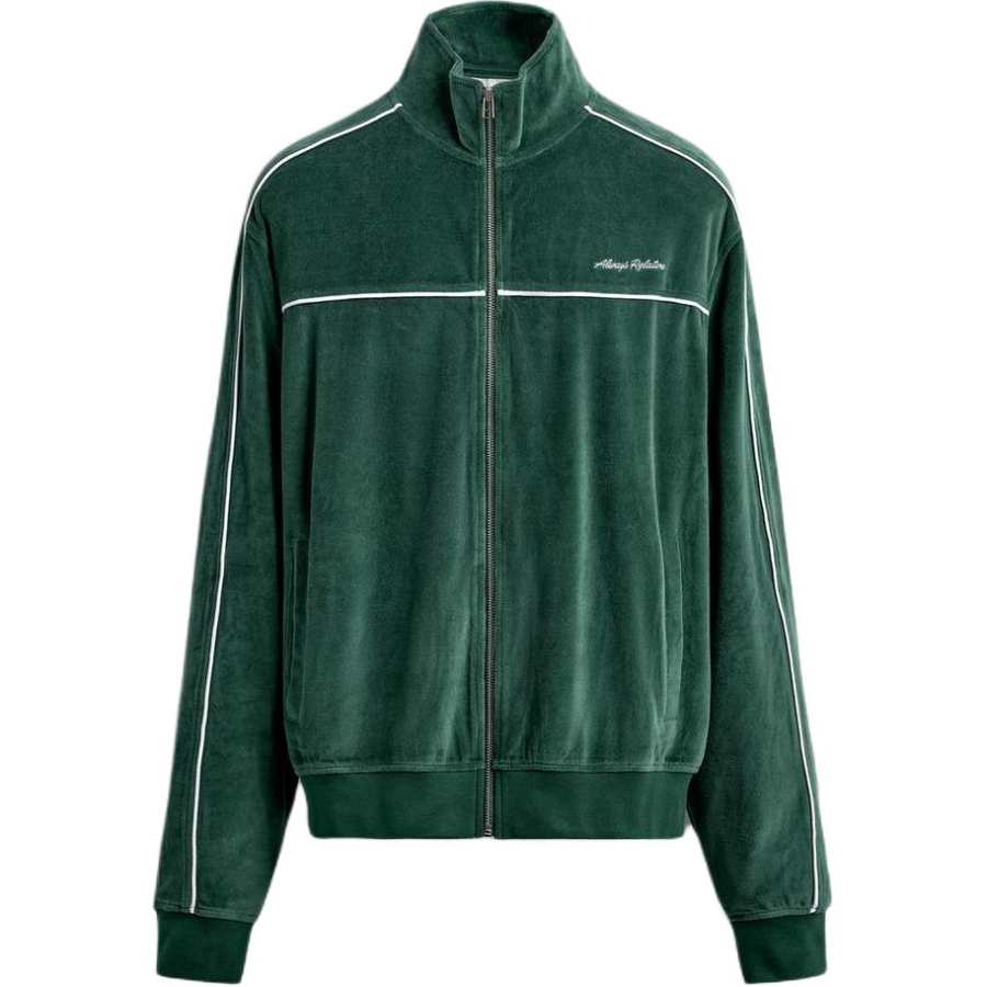 ZARA Sweatshirts Men's Green Turtleneck Moderate Regular