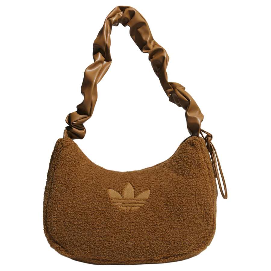Adidas Originals Trefoil Polyester Cloud Bag, Shoulder Bag Women's Brown