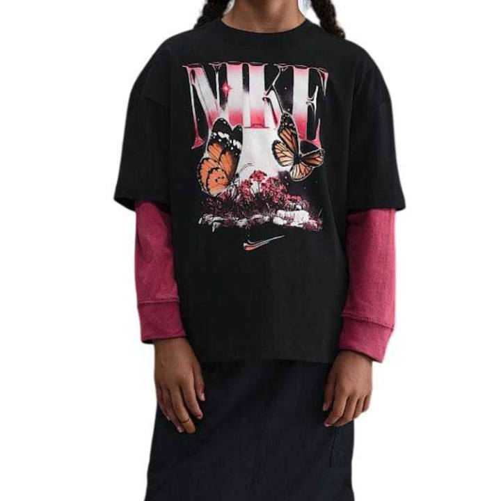 Nike Nike Kids T Shirts Crew Neck Moderate