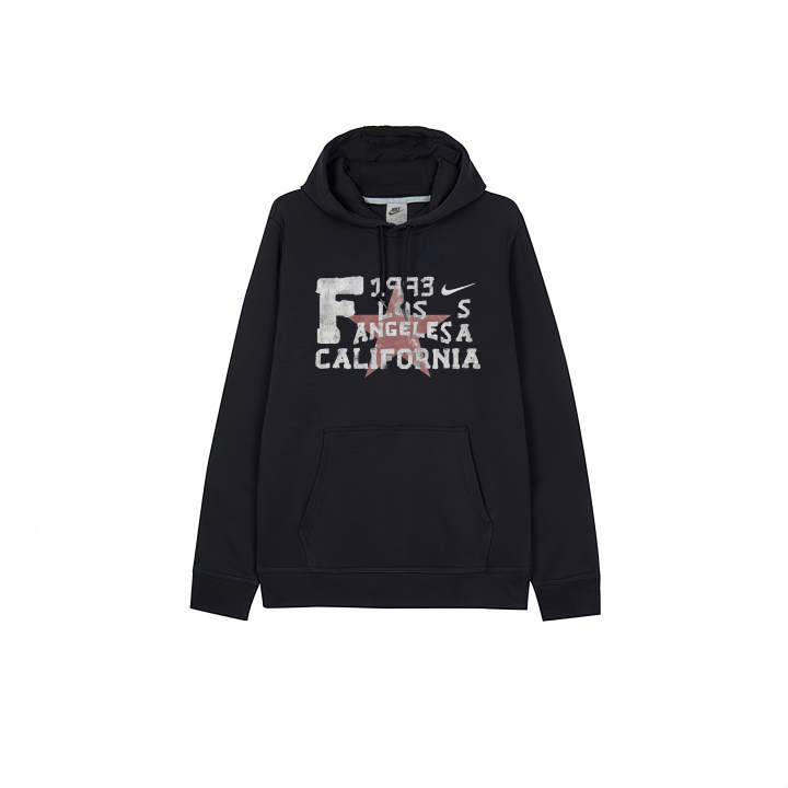 Nike Nike Sweatshirts Men's Black Hooded Moderate