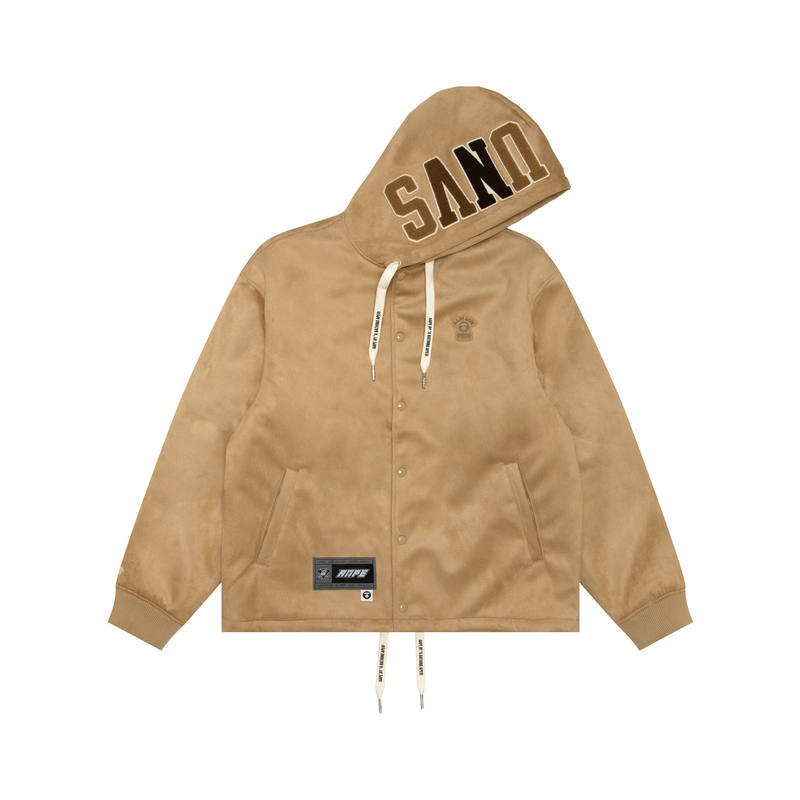 Aape Aape By *A Bathing APE® Hooded appliqué Jacket