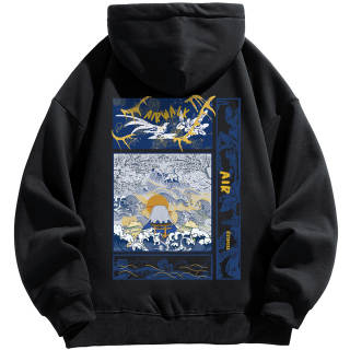 Airwalk Sweatshirts Unisex Hooded Moderate Regular