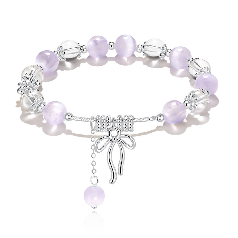 Barbie Colored Glaze Jade Bracelets Women's