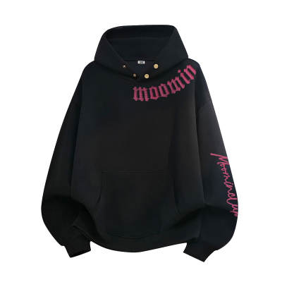 Moomin Sweatshirts Unisex Hooded Thickened Heavyweight