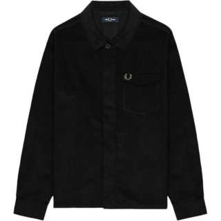 Fred Perry chest-pocket corduroy shirt jacket