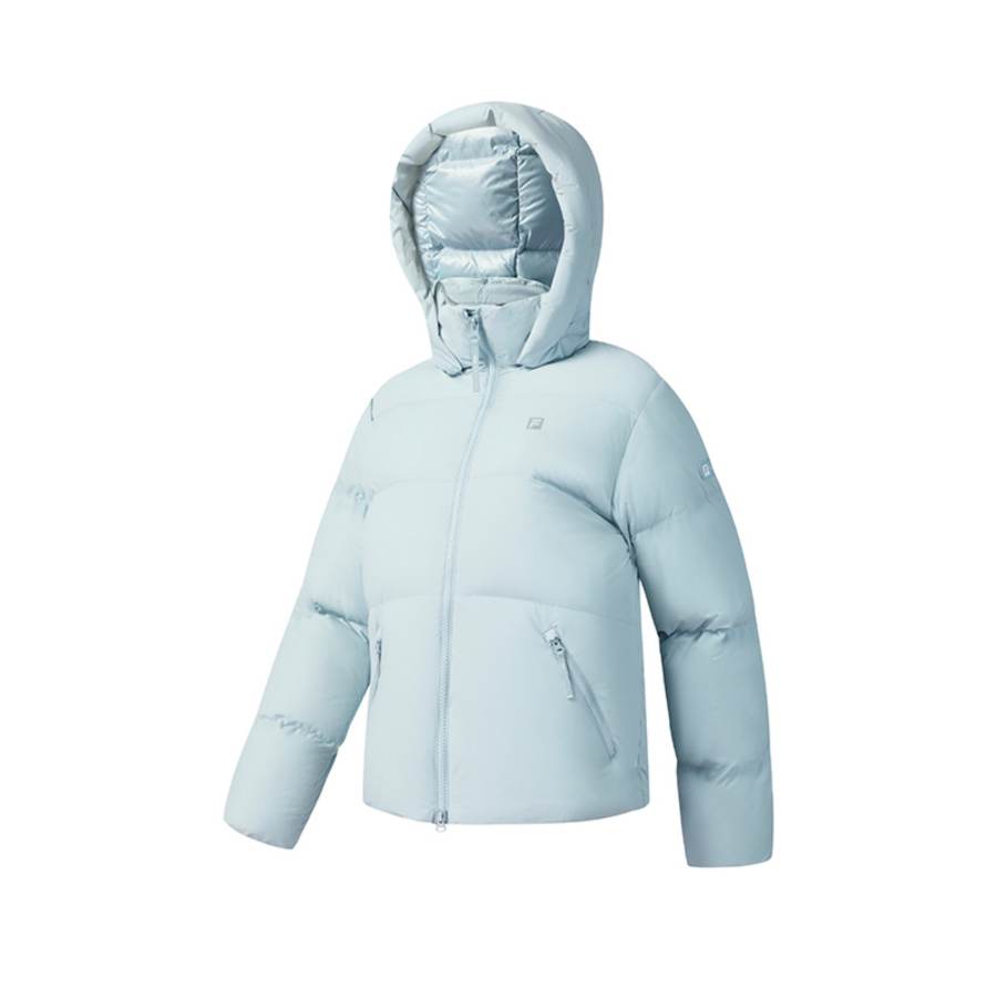 FILA Fitness Down Jacket Women's Sky Blue