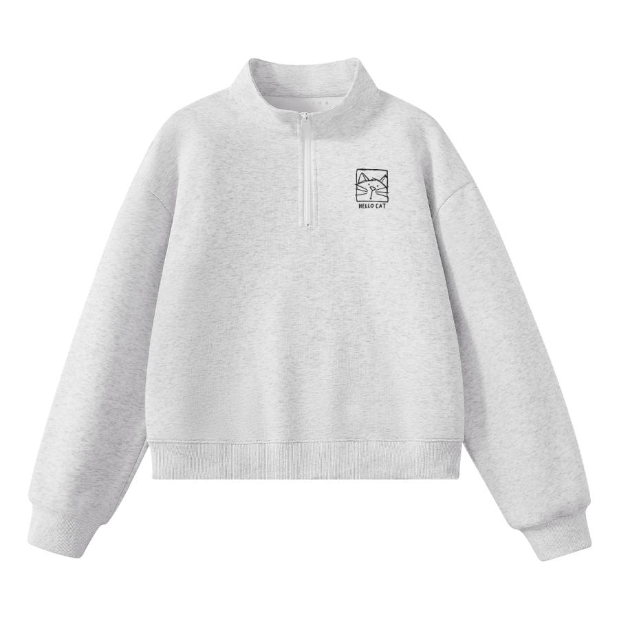 Tonlion Sweatshirts Women's Stand Collar Moderate Other