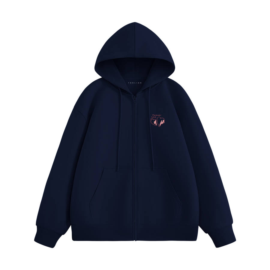 Tonlion Sweatshirts Women's Hooded Moderate Cardigan