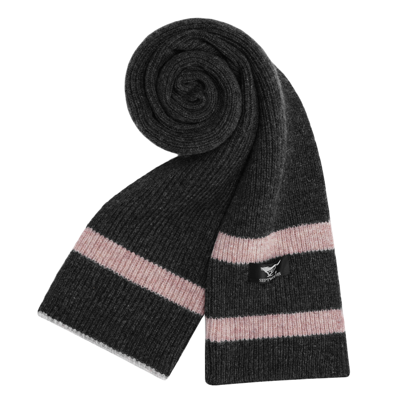 SEPTWOLVES SEPTWOLVES Wool Knit Scarves Unisex