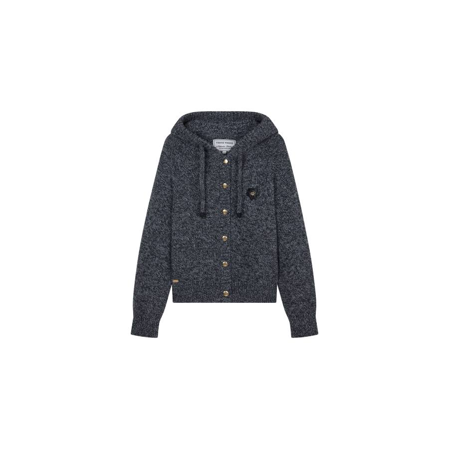 Teenie Weenie Sweaters Women's Hooded Moderate Cardigan