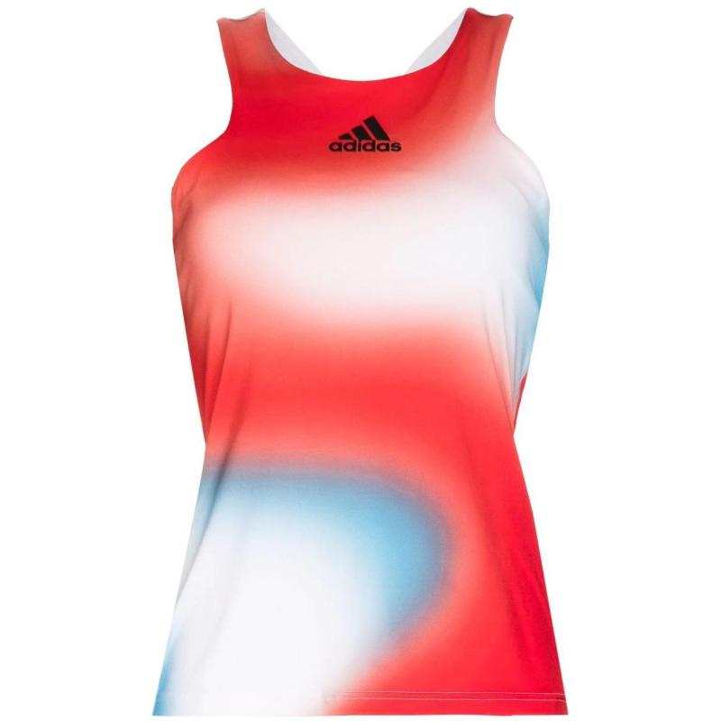 Adidas Adidas Free Shipping With AdiClub Melbourne Tennis Printed Match Tank Top