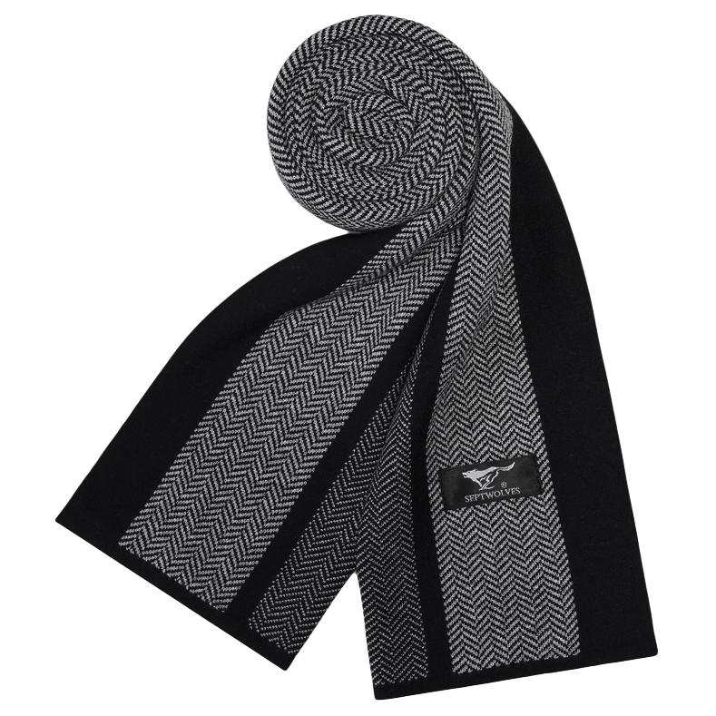 SEPTWOLVES SEPTWOLVES Wool Knit Scarves Unisex