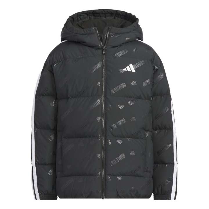 Adidas Adidas Kids Down Jackets Hooded Thickened