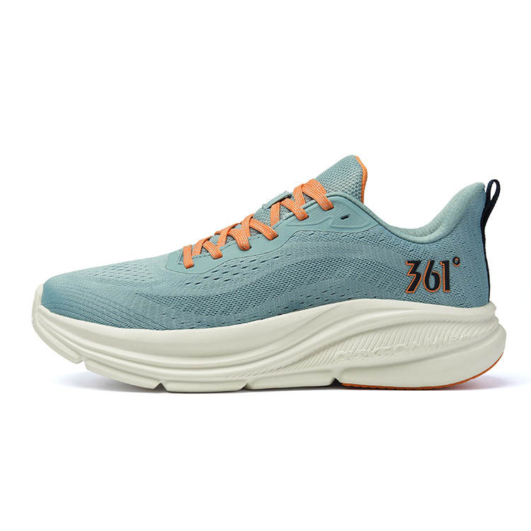 361° Cushioning, Wear Resistant Low top Casual Running Shoes Men's Mist Blue