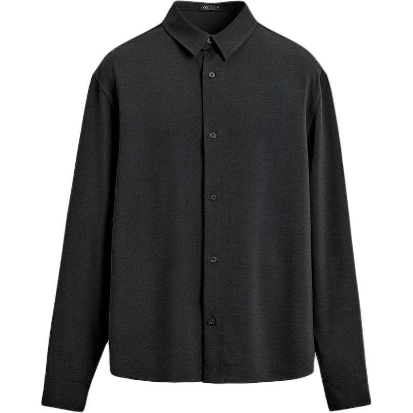 ZARA ZARA Shirts Men's Black Moderate