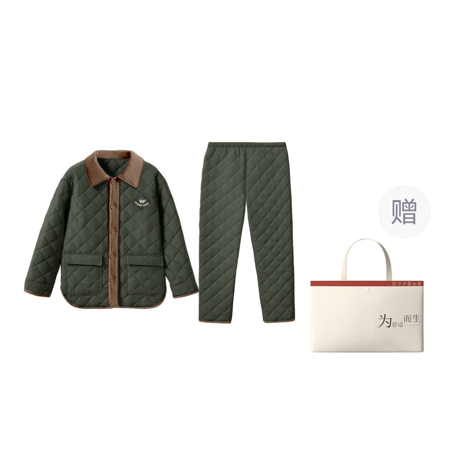 HONGDOUJUJIA Red Beans At Home Pajama Set Men's