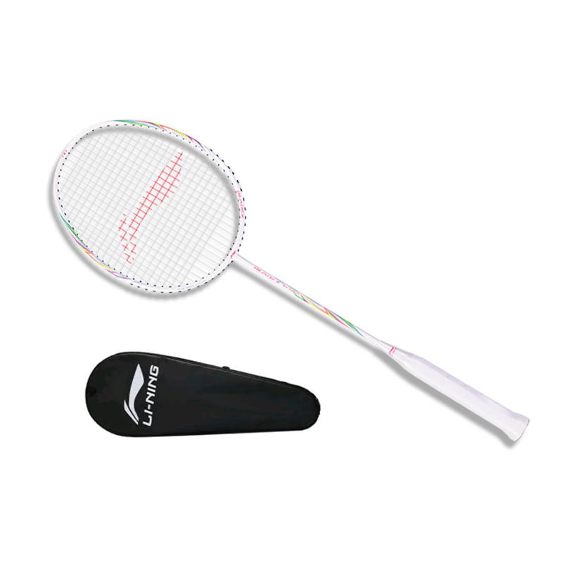 Li-Ning Li Ning Sharp Arrow Full Carbon Badminton Rackets Speed Type Enhanced Swing Speed Entry level 5U Strung