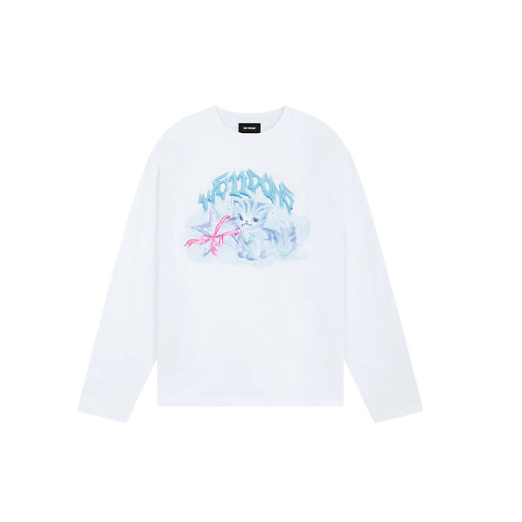 WE11DONE WE11DONE graphic long-sleeve top