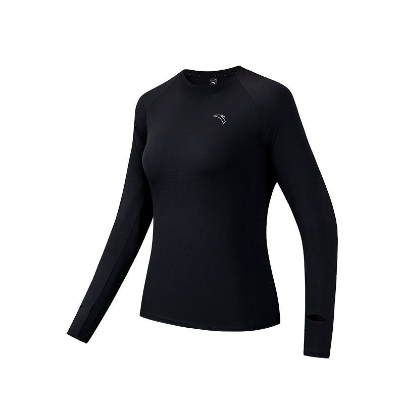 Anta Running Collection T Shirt Women's Basic Black