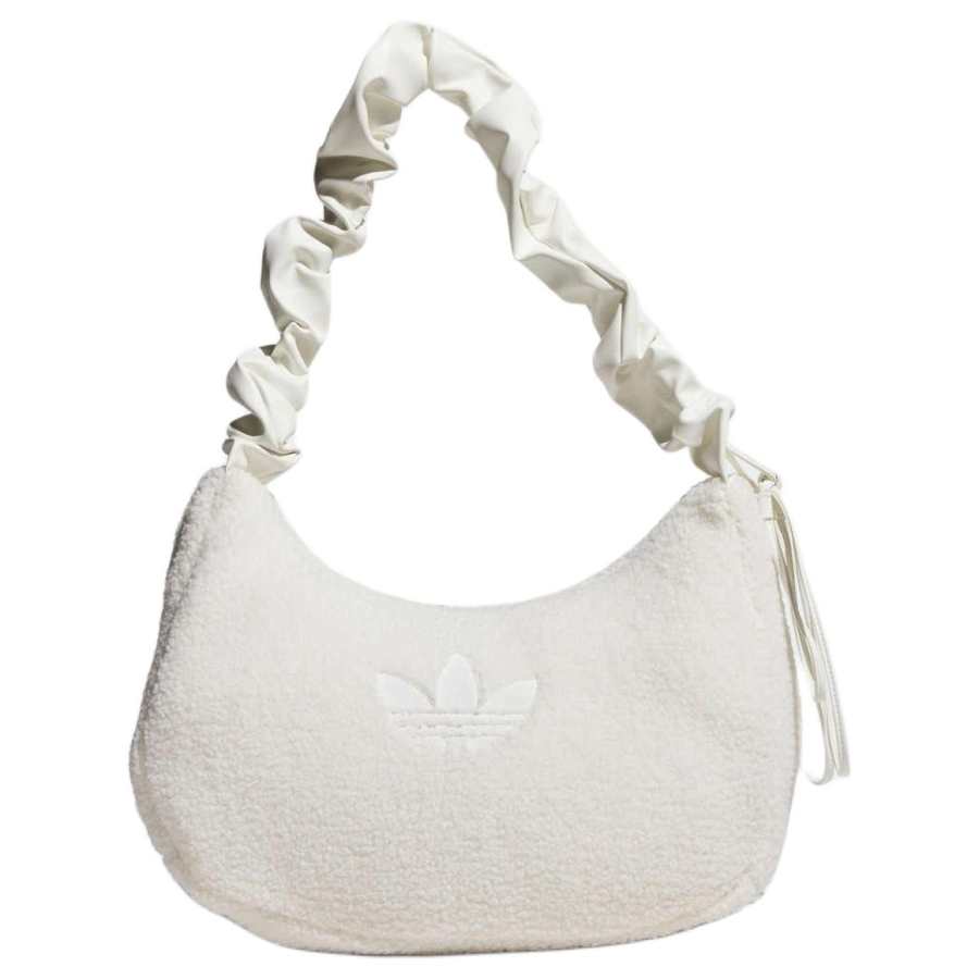 Adidas Originals Trefoil Polyester Cloud Bag, Shoulder Bag Women's White