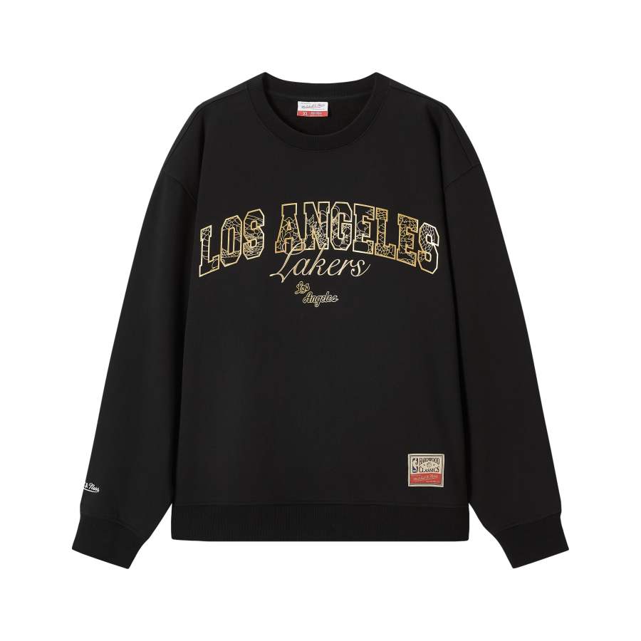 Mitchell Ness x NBA Los Angeles Lakers Sweatshirt Unisex Black