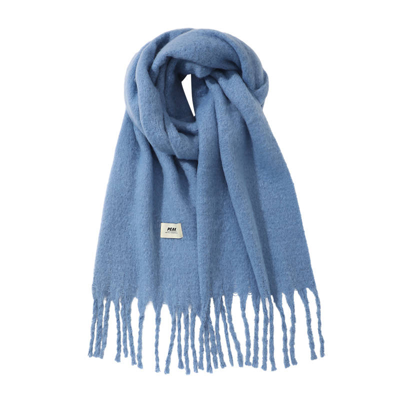 PEAK PEAK Polyester Knit Scarves Unisex