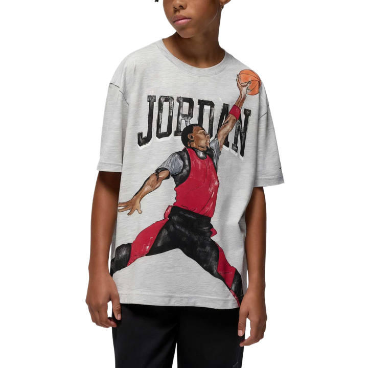 Jordan Jordan Kids T Shirts Crew Neck Moderate