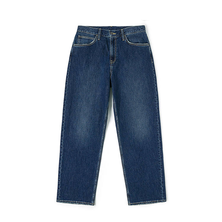 Lee Lee Jeans Men's Dark Blue Moderate Wide Leg Pants
