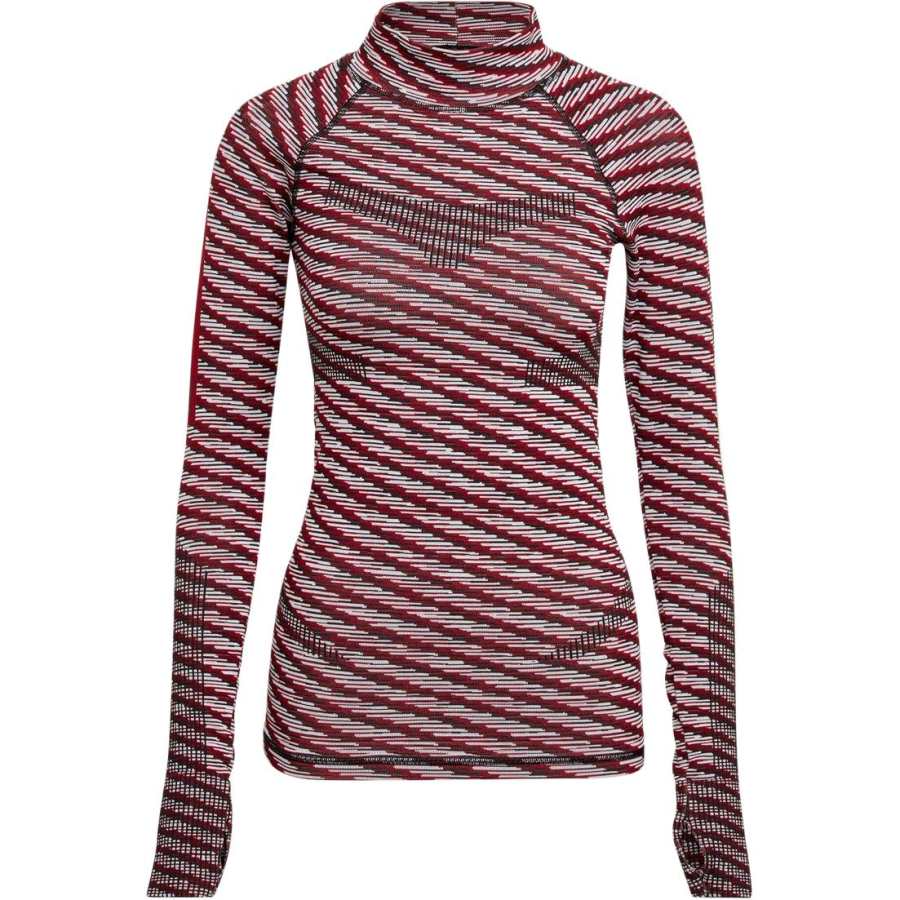 Adidas Adidas SMC T Shirts Women's Red/Black/White Stand Collar Moderate