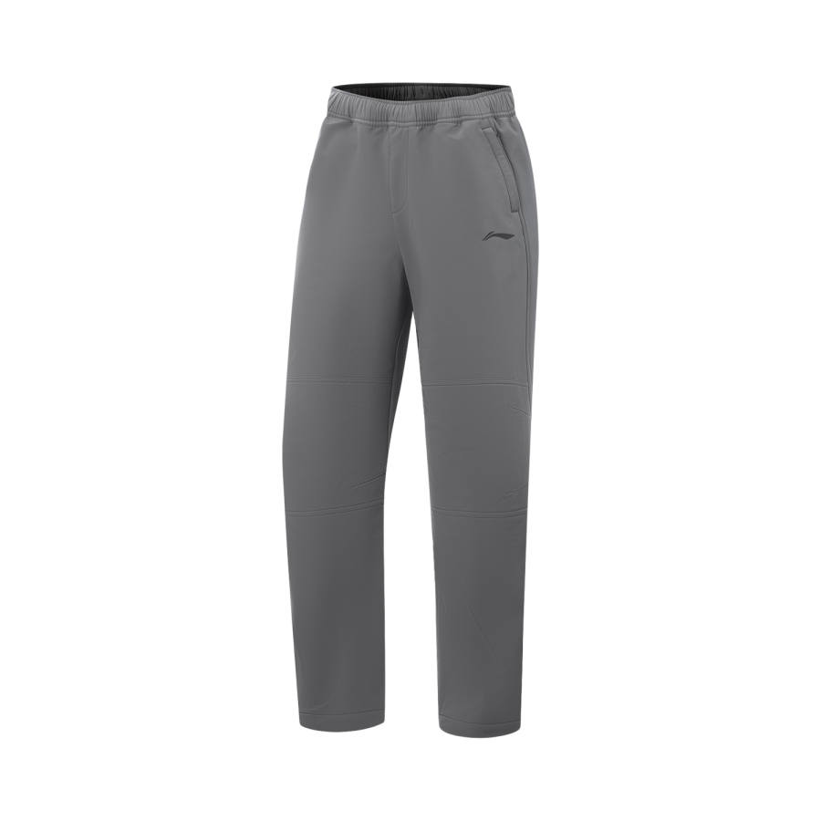 Li-Ning Li Ning Fitness Series Fleece Lined Thermal Comfortable Minimalist Style Sports Stitching Casual Pants Men's