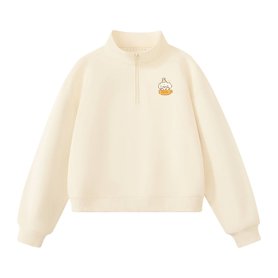 Tonlion Sweatshirts Women's Stand Collar Moderate Other
