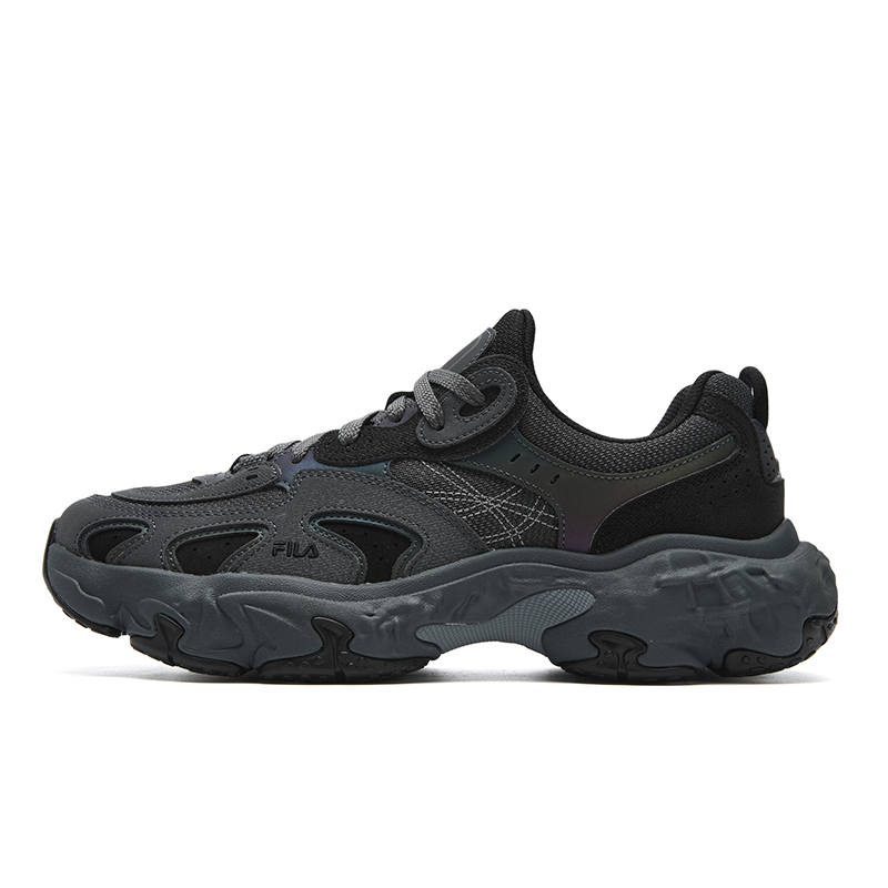 FILA TORNADO Abrasion Resistant Breathable Lightweight Rebound Low top Casual Shoes Men's Black