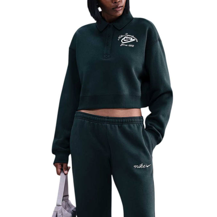 Nike Nike Sportswear Phoenix Fleece Women's Loose Collared Pull Over Top