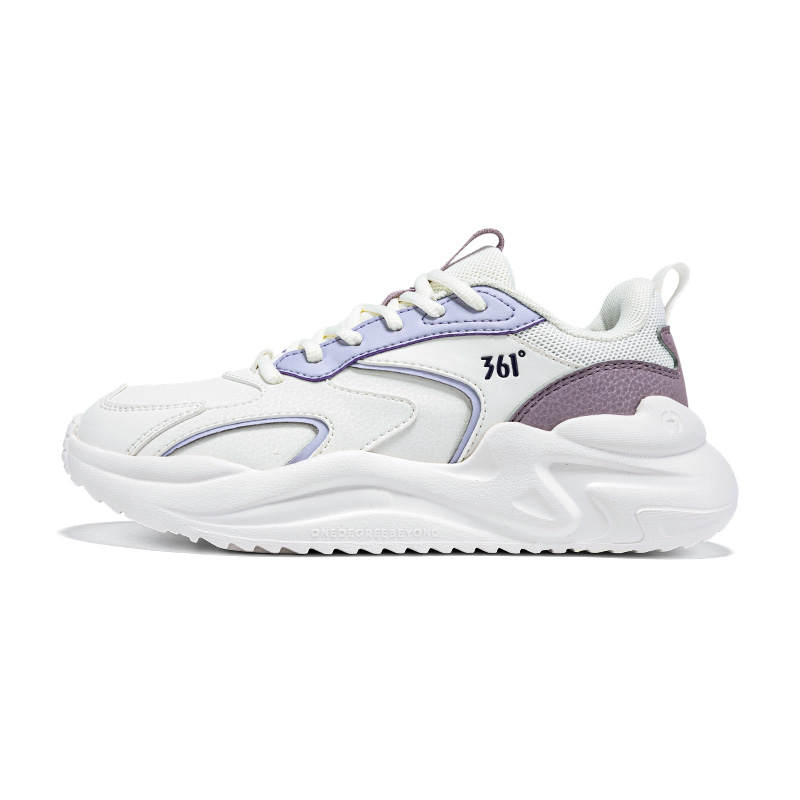 361° Chunky Sneakers Women's Feather White Chalk Purple