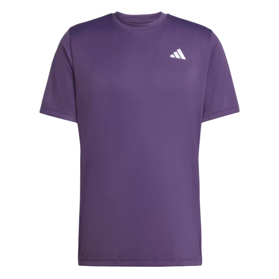 Adidas Adidas Tennis Tops Men's Purple Crew Neck Moderate