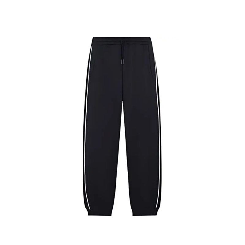Li-Ning Li Ning Letter Print Trendy Casual Cotton Comfortable Versatile Fleece Lined Thermal Cuffed Sweatpants